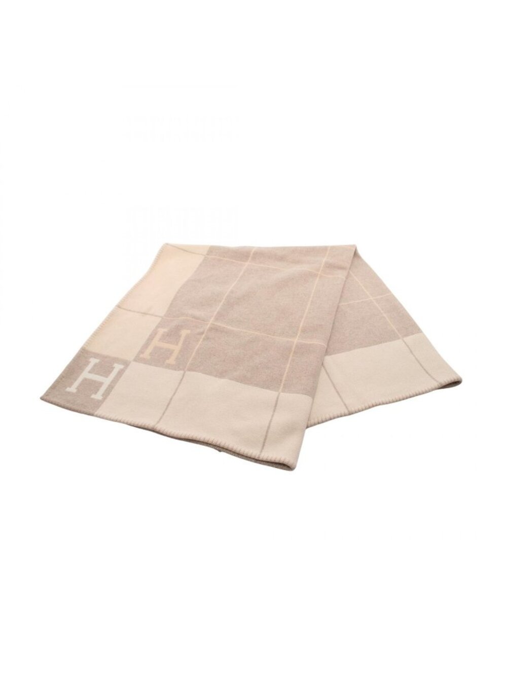 Hermes Prede Avalon III Coco Camomile Wool 3 Blanket